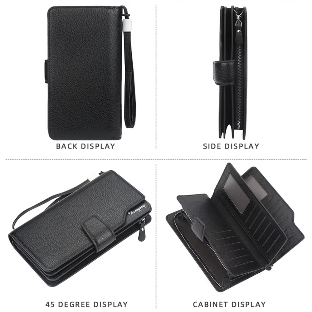 New Big Capacity Men Wallets C - Personalized Name Box recension och pris